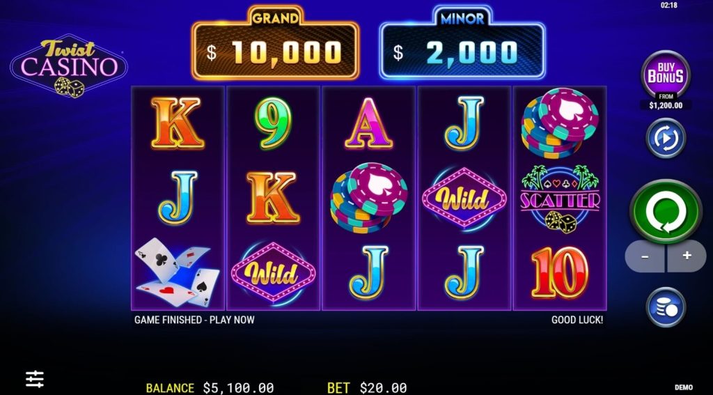 Jeu Twist Casino
